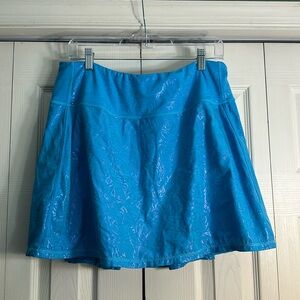 Crowned Athletics Beauty Sleep Princess Athletic Skort - Blue